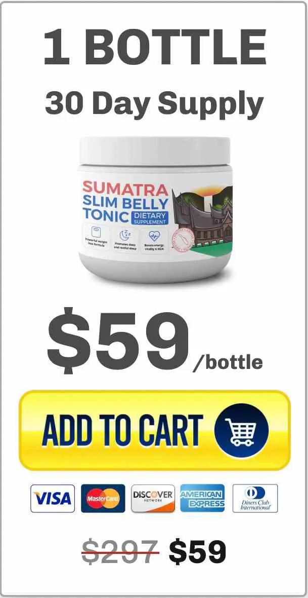 Sumatra Slim Belly Tonic - 1 Bottle Pack